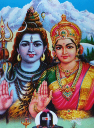 Shiva and Parvarti