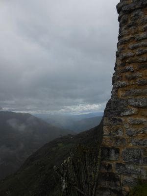 Corner of lookout tower