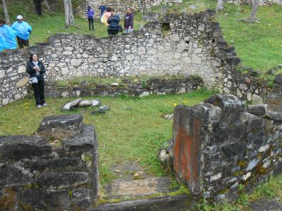 Ruins of circular house